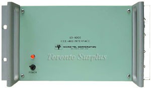 Micro-Tel / Adams Russell IO-1000-904, IEEE-488 Video Interface