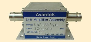 Avantek UAA-8747B Unit Amplifier Assembly, 100-500 MHz, +12V