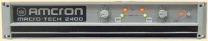 Amcron Macro-Tech 2400 Professional Audio Amplifier