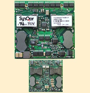 dc 48 to  1.5 / 2.5 VDC SynQor PowerQor DC/DC Converter, Half Brick