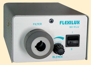 Scholly Fiberoptik Flexilux 90 HLU Cold Light Source, 220VAC 50/60 Hz