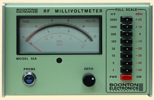 Boonton 92A RF Millivoltmeter