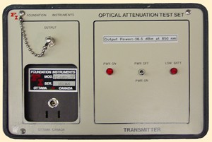 Foundation Instruments Optical Attenuation Test Set Transmitter, FI - OATS - TX