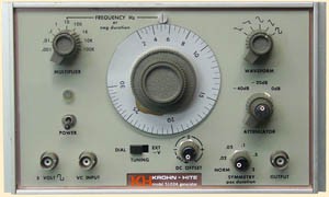 Krohn-Hite 5100A Function Generator, 0.002Hz to 3MHz