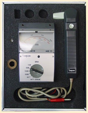 Simpson 410 Photo Tachometer