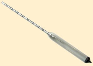 Hydrometer - Cole-Parmer 8292-08, Ertco Specific Gravity 0.760 to 0.830