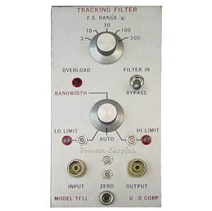 Unholtz Dickie UDCO TF11-L-SR Tracking Filter