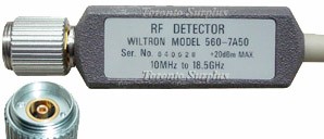 Wiltron 560-7A50 RF Detector 10 MHz to 18 GHz