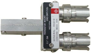 General Radio 1607-P44 GenRad Transistor Mount