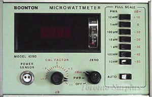 Boonton 42BD RF/RMS Microwattmeter