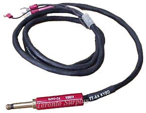 Military Patch Cord for TT-4A Teletype Keyboard NSN: 5995-904-0688 OR purchase for the 1/4" PJ-047R Kings Audio Plug
