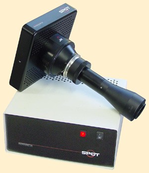 Diagnostic Instruments Spot Jr CCD Microscope Camera, including Nikon Camera Coupler, Power Supply & Cables