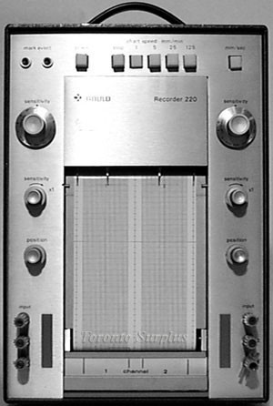 Gould Chart Recorder 220 & Clevite Recorder 220