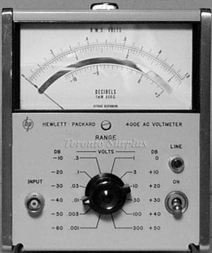 HP 400E / Agilent 400E - Voltmeter, AC