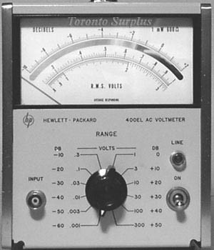 HP 400EL / Agilent 400EL - Voltmeter, AC (In Stock) z1