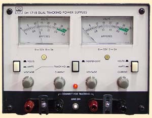 a  32V,   2A Dahua DH 1718 Dual Tracking Power Supply 0-32 VDC, 0-2 Amp