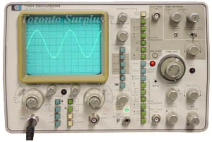 HP 1725A / Agilent 1725A 275 MHz Portable Oscilloscope