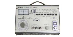 【12月スーパーSALE 15%OFF】 Leader LCR-740 Impedance and Capacitance Bridge 電気計測器