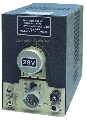 Sunair ASB-100A HR RF Power Amplifier / Power Supply PA-1010A, P/N 99914, (TSO C31b, C32B)