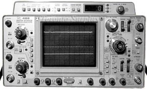 Tektronix 468 - 100 MHz Digital Storage, Dual Trace Delayed Sweep, with DVM Oscilloscope