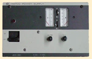 a  15V, 25A Kepco JQE15-25M Power Supply, 1/2 Rack, 0-15 V, 0-25 A