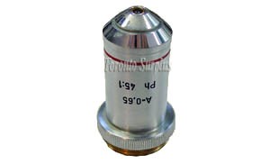 zo Reichert  A-0.65  Ph 45:1 Nr. 162 941 Microscope Objective - TSS#GSO13