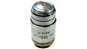 zo Reichert  Oel  100/1.25   160/0.17  Nr. 352476 Microscope Objective - TSS#GSO25