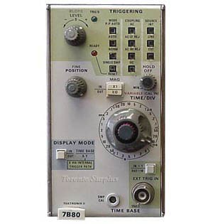 Tektronix 7B80 Delaying Time Base 400 MHz Plug-in