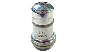 zo Leitz / E. Leitz Wetzlar 6Fl.   A=0.85  42:1 Microscope Objective - TSS#GSO38