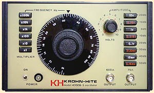 Krohn-Hite 4200B -5 4200 series Oscillator 10 Hz - 10 MHz - BRAND NEW/NOS