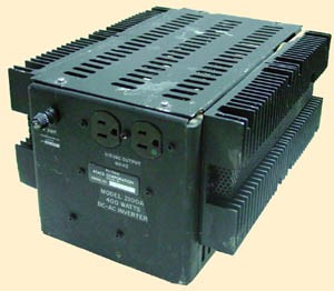 Atacs PU 724/A, Model 2100A DC-AC Inverter 27.5 VDC to 115 VAC, 60 Hz, 400 W
