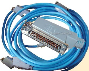 Allen Bradley 1775-CX PLC-3 Expansion Cable Set, Set of 4 Cables for a Four Processor Chassis System w/50 Pin Connectors