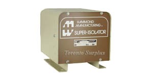 Hammond US10501 Super-Isolator Transformer, 120/240V:115V, 500 VA Type H