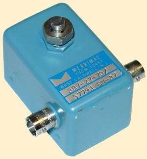 Merrimac AB7-27-70 Variable Attenuator AB-27-70