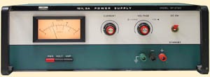 a  15V,   5A Heath Schlumberger SP-2720 Power Supply, Metered 0-15 V, 0-5 A