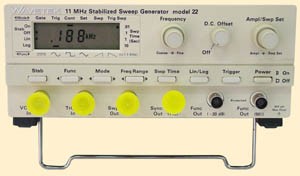 Wavetek 22 Stabilized Sweep Generator 11 MHz