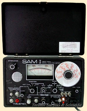 Wavetek SAM I / SAM 1 300 MHz Signal Analysis Meter