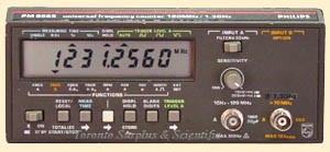 Philips PM6669 /436 / Fluke PM6669/436 High Precision Frequency Counter 0.1 Hz-1.1 GHz