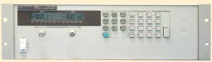 a  20V,  25A HP 6652A / Agilent 6652A System DC Power Supply with GPIB,  0-20 VDC, 0-25 Amp