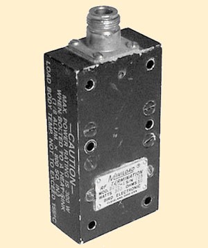 Bird 8072-1 Miniload - RF Coaxial Load  Resistor / Termination Unit