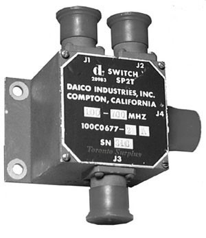 Daico Industries - SP2T D-Switch / Relay, Model 100C0677-2A
