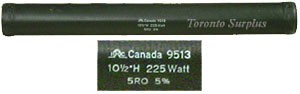 Resistor Wirewound, Renfrew / IRC 10-1/2H 5R0 5ohm, 225W Fixed