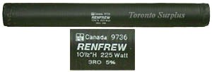 Resistor Wirewound, Renfrew / IRC 10-1/2H 3R0 3ohm, 225W Fixed