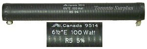 Resistor Wirewound, Renfrew / IRC  6-1/2E R5 0.5ohm, 100W Fixed