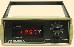 Omega 199 / 199-JF-A-X-DDS Temperature Meter for J type Iron Constantan Thermocouple