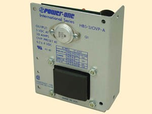 af   5V,   3A Power-One HC5-3/OVP-A Power Supply, Linear Open Frame 5 V, 3 Amp
