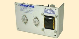 am Power-One HBB24-1.2 Power Supply, Linear Open Frame, Dual Output Input 47-440 Hz