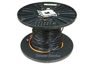Optical Cable Corp. 00205C W3SB/1UC/900-MIL Ultra-Fox Plus Singlemode Fiber Optic Cable, MIL-Spec