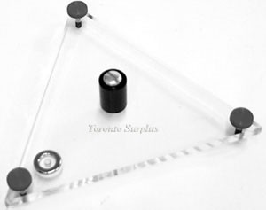 Lexan Stand with Bubble Level