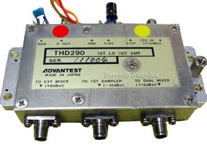 Advantest R3271 Spectrum Analyzer - THD290 1st Local Oscillator Isolation Amplifier (In Stock)